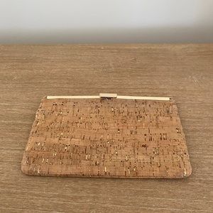 Cork Clutch- J.Crew